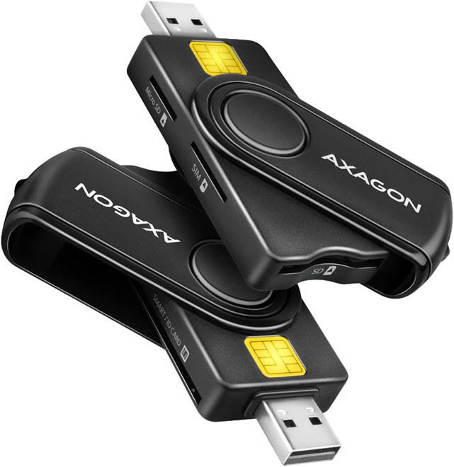 Actual product image Axagon CRE-SMP2A (USB 2.0)
