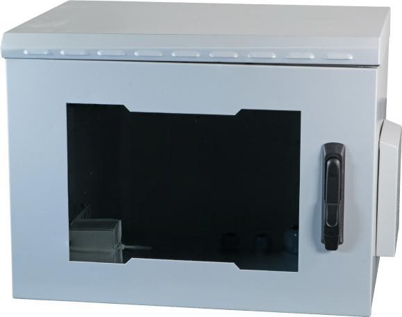 Actual product image EFB Elektronik 691709IP55.1G Rack 9U Wall Mounted Shelf Light Grey (9 RU, 19 inch rack)