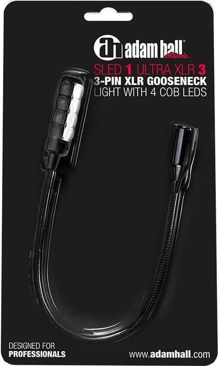 Actual product image Adam Hall SLED Ultra XLR XLR light