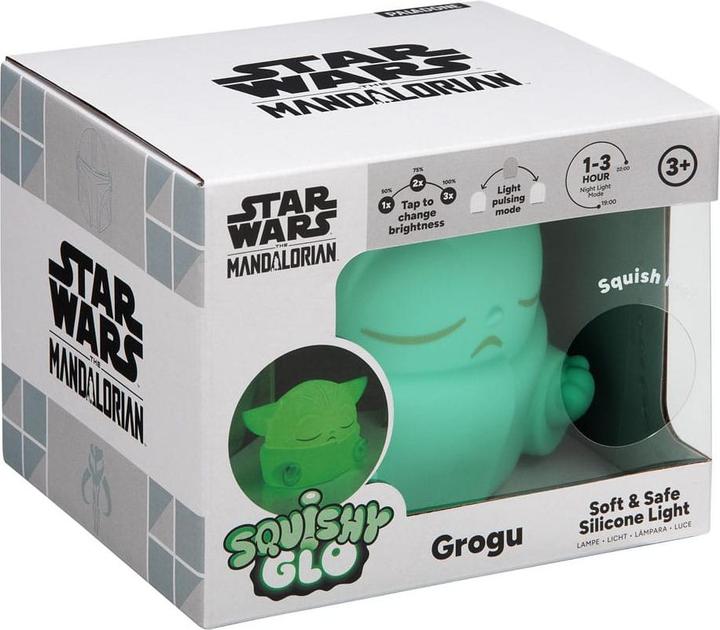 Produktbild Paladone Products Star Wars The Mandalorian Squishy Glo Silikon-Leuchte Grogu 15 cm