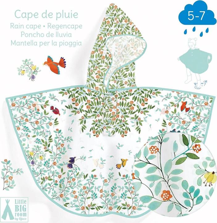 Actual product image Djeco Rain cape - Foliage