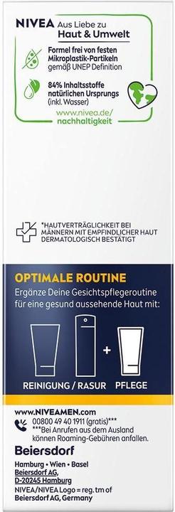 Actual product image NIVEA MEN Sensitive (75 ml, Day cream, SPF 15)
