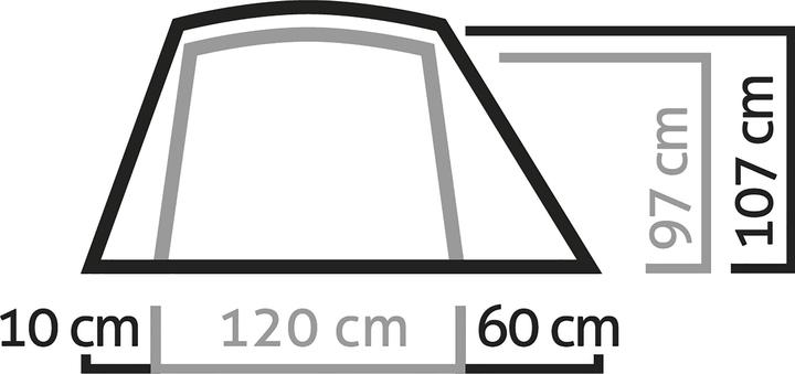 Produktbild Salewa Micra II (Kuppelzelt, 2.30 kg, 2 Personen)