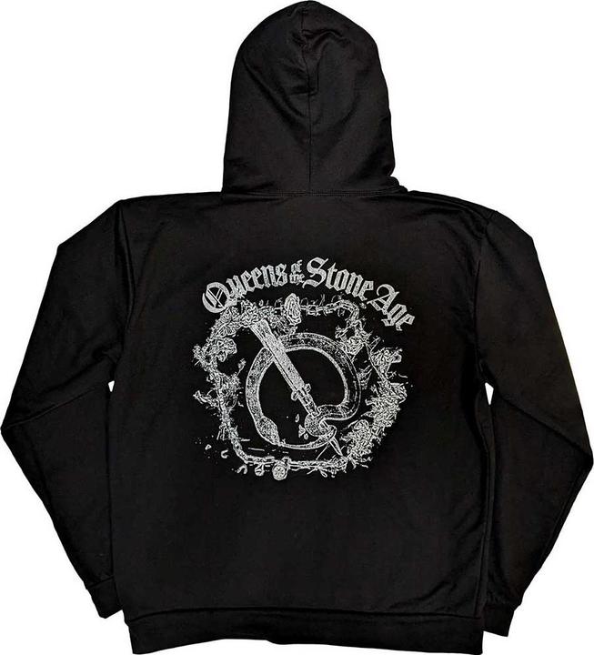 Produktbild Queens Of The Stone Age Floral Chains Kapuzenpullover (L)