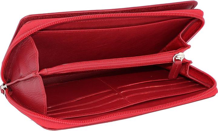 Actual product image Golden Head Polo wallet RFID leather 18.5 cm