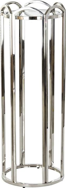Image du produit DKD Home Decor Side table Crystal Silver Metal 40 x 40 x 110 cm (40 x 40 x 110 cm)