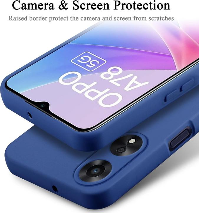 Immagine prodotto Cadorabo Custodia per OPPO A78 5G TPU con design in silicone a protezione dei liquidi (Oppo A78 5G)