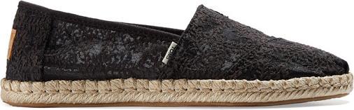 Toms W's Alpargata Rope Floral Lace (36)