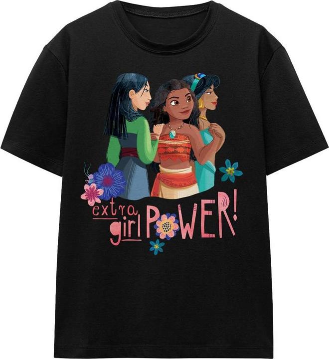 Immagine prodotto Disney Princess Extra Girl Power! Maglietta Mulan Moana Jasmine Adulto Unisex (XXL)