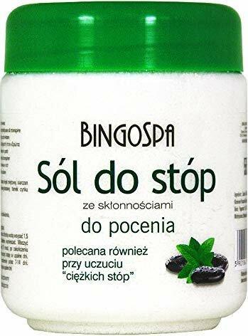 BingoSpa Salz für Füsse mit Neigung zum Schwitzen 550g (U) (Fussbad)