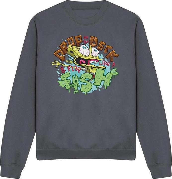 Produktbild Spongebob Squarepants Drop And Flop Sweatshirt (M)