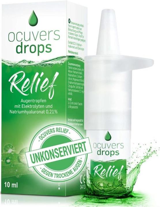 Produktbild Innomedis Relief (10 ml, Ocuvers drops Relief Augentropfen)