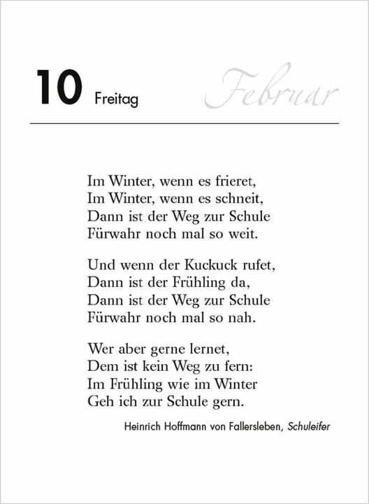 Image du produit Calendrier littéraire 2026. calendrier journalier (11 x 15 cm, Allemand)