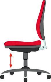 Actual product image Bimos Industrial swivel chair with ergonomic functions
