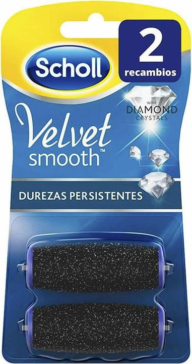 Image du produit Scholl Rouleau de remplacement Velvet Smooth pour l'épilateur électrique pour peaux dures Duretés (2 x)