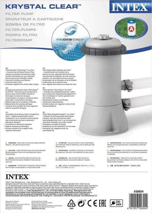 Produktbild Intex Krystal Clear