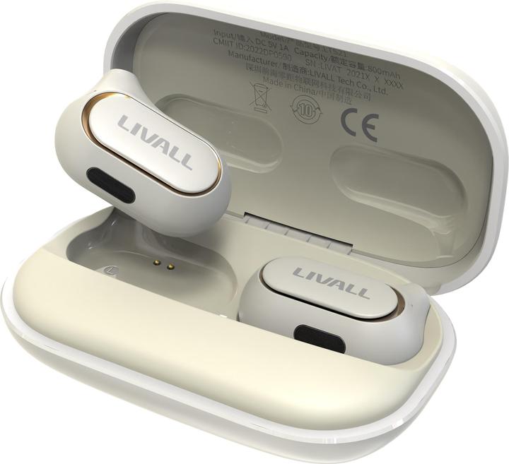 Actual product image Livall LTS21 Pro white headphones (12 h, Wireless)