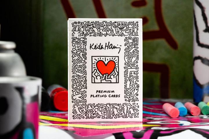 Actual product image Theory11 Keith Haring playing cards