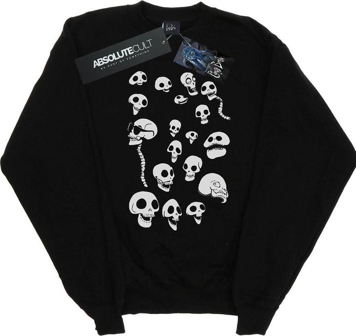 Corpse Bride Afterlife Skulls Sweatshirt (S)