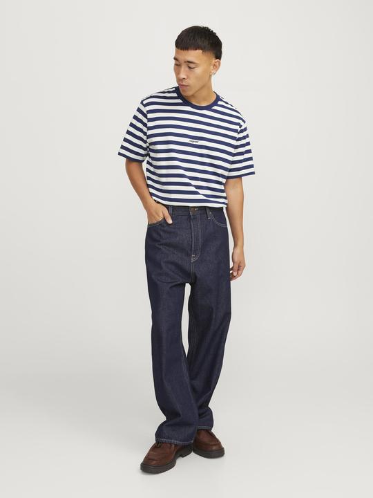 Actual product image Jack & Jones Gestreift Rundhalsausschnitt T-shirt T-shirt (XS)