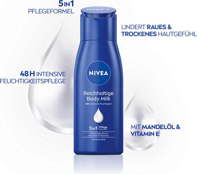 Produktbild NIVEA Reichhaltige Body Milk (Körpercreme, 75 ml)