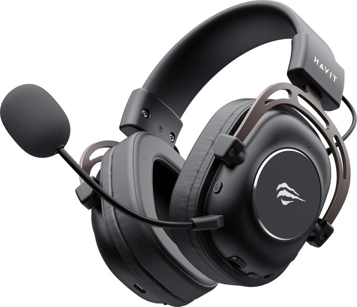 Actual product image Havit H2002YG (black+ochre) (Cable, Wireless)