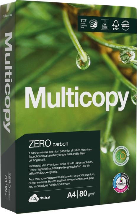 Immagine prodotto Multicopy Zero (80 g/m², 2500 x, A4)