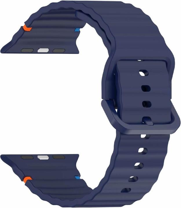 Actual product image Cover-Discount Apple Watch 42/41/40mm - Silicone sports strap replacement band (Silicone)