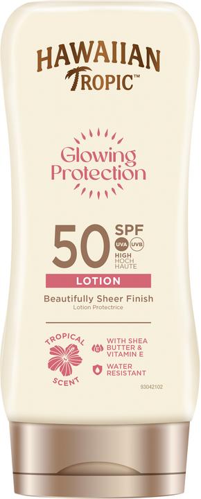Hawaiian Tropic Glowing Protection (Sonnencreme, SPF 50+, 180 ml, 218 g)