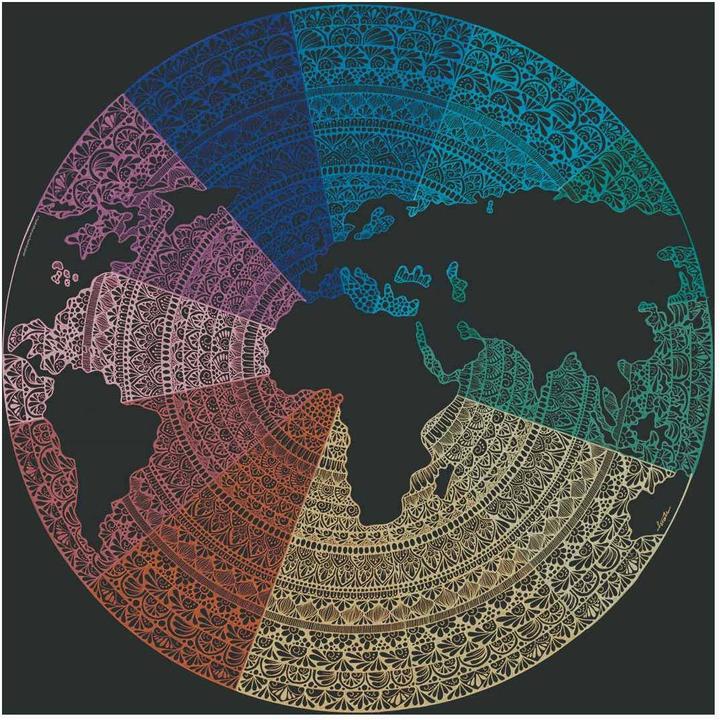 Image du produit Ravensburger Puzzles cercle chromatique - Mandala (500 pièces)