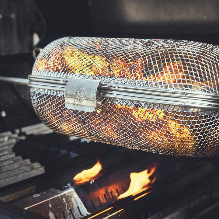 Produktbild Burnhard Drehspiess Grillkorb Edelstahl