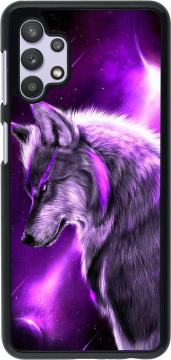 Immagine prodotto PhoneLook Copertina di Purple Sky Wolf (Samsung Galaxy A32 5G)