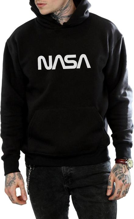 Immagine prodotto Nasa Felpa con cappuccio in cotone con logo moderno (XXL)