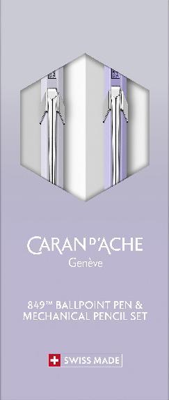 Image du produit Caran d'Ache Blooming Lavender (Gris, Lavande pastel, 2 x)