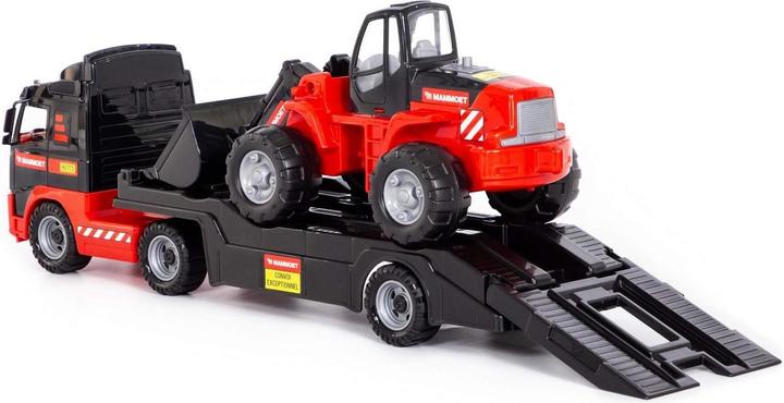 Actual product image Polesie Truck Truck low loader with wheel loader