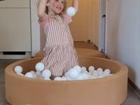 Produktbild Jupiduu Bällebad mit 300 Bällen - Olive
