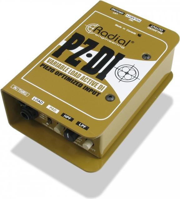 Image du produit Radial PZ-DI DI-box pour instruments de musique et d'orchestre