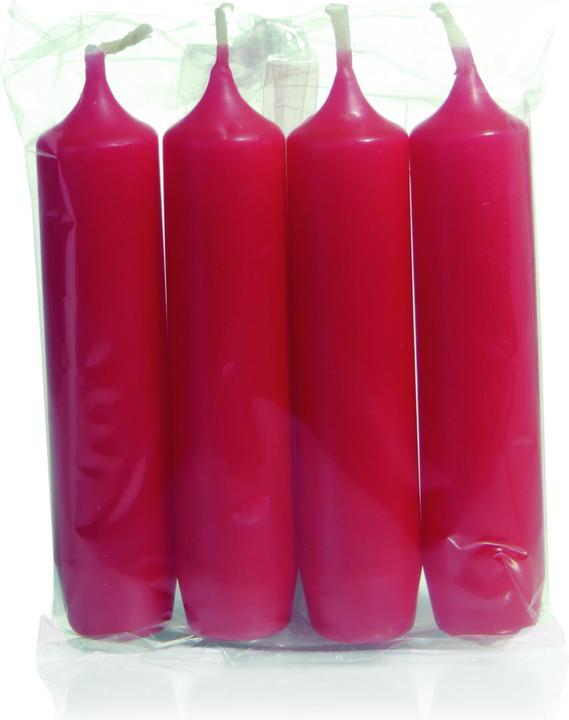 Actual product image Wiedemann Candle Advent 10x2,2 cm red (4 pcs.)