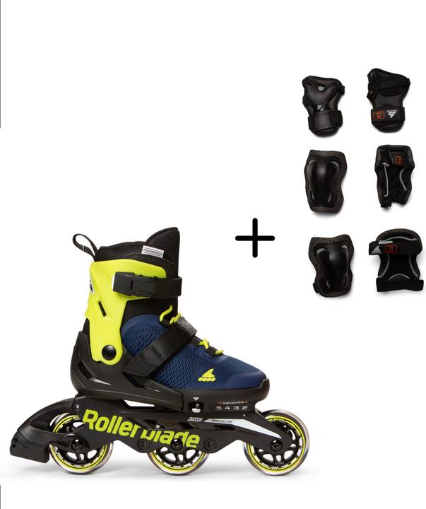 Actual product image Rollerblade Kids Microblade 3WD (33, 36.5)