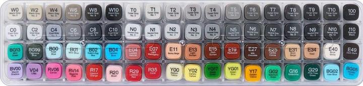 Produktbild Copic Set 2 (Mehrfarbig, 7 mm, 72 x)