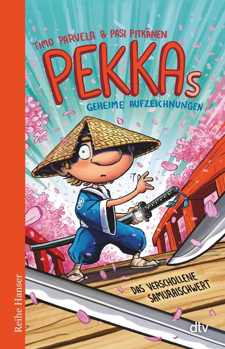 Productafbeelding Pekkas geheime Aufzeichnungen Das verschollene Samuraischwert (Duits, Timo Parvela, Pasi Pitkänen, Anu Stohner, Nina Stohner, 2022)