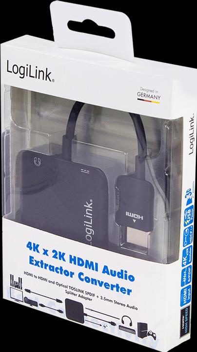 Actual product image LogiLink HDMI audio converter (Audio Splitter, Digital -> Digital)