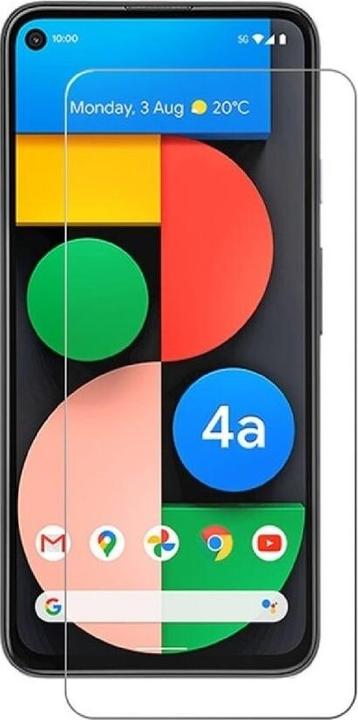 Actual product image Protectorking 1x real tempered 9H armoured glass 3D CLEAR (1 Piece, Google Pixel 4a)