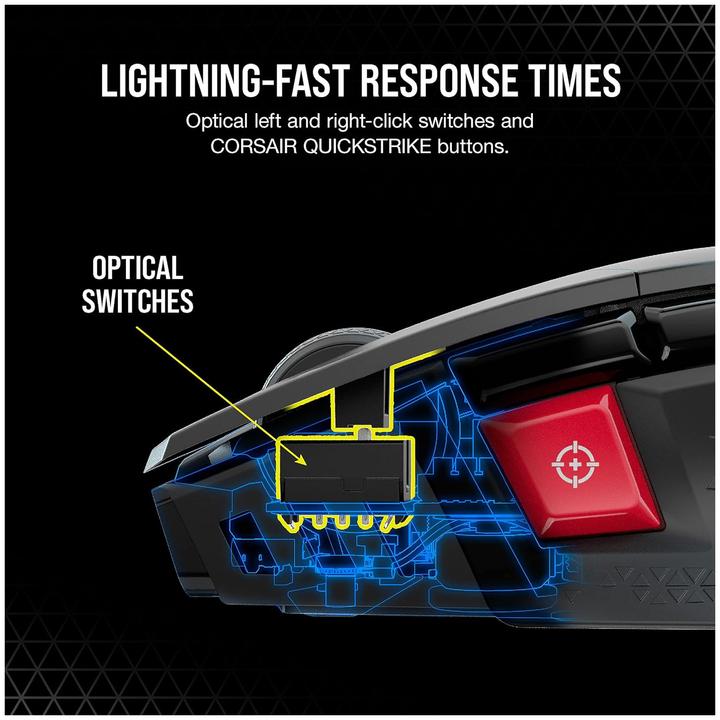 Produktbild Corsair M65 RGB ULTRA (Kabellos, Kabelgebunden)