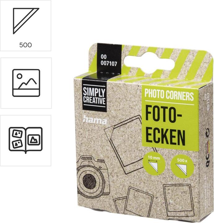 Actual product image Hama Photo corners