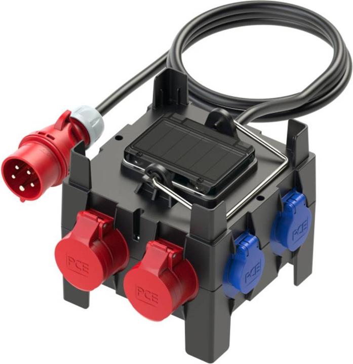 Productafbeelding PCE CEE stroomverdeler 9030204 400 V 16 A (CEE, CEE 7/3)
