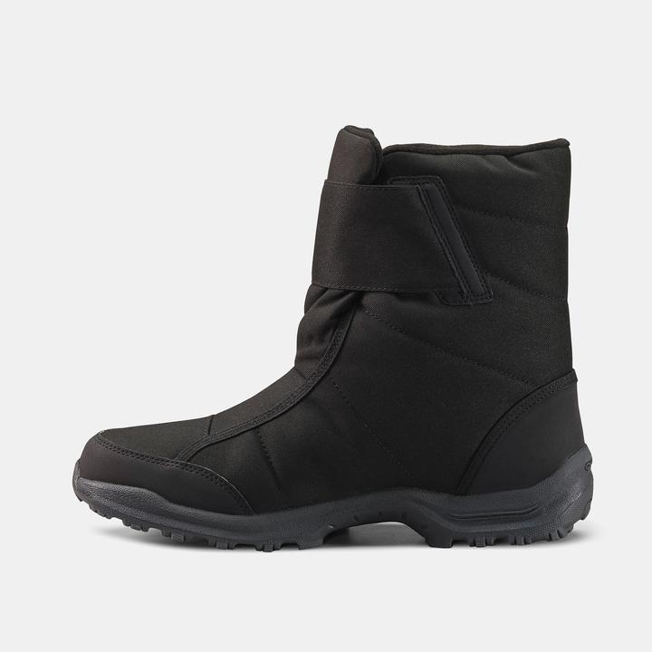 Immagine prodotto Quechua Stivali da neve da uomo caldi e impermeabili con chiusura a velcro per escursioni invernali - SH100 (45)