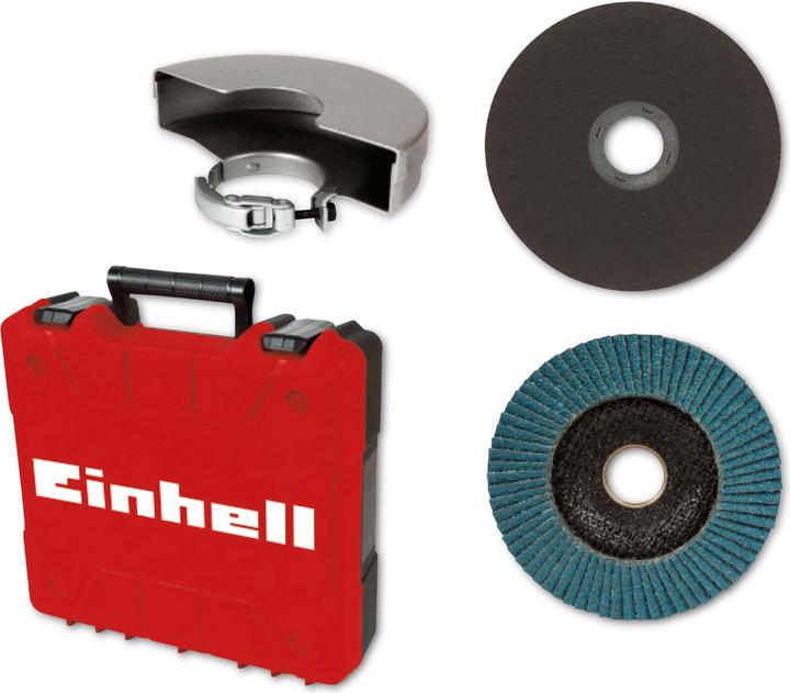 Actual product image Einhell Accu Haakse slijper - TE-AG 18/115 Li - Solo Acc - (geleverd zonder accu en lader) (115 mm)