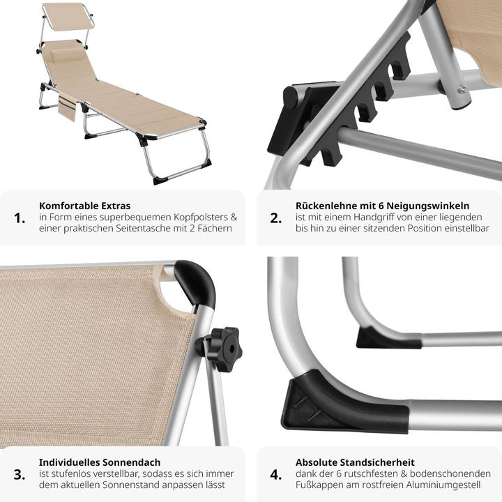 Actual product image tectake Lorella (200 cm)
