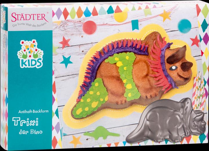 Actual product image Städter 3D Baking Mold Dinosaur
